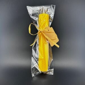 9''x 2'' Rolled Beeswax Candle Stick